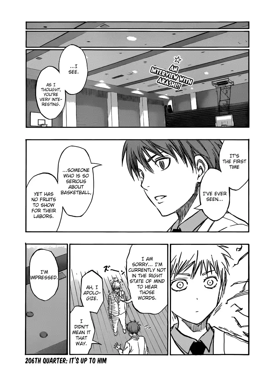 Kuroko no Basket Chapter 206 6